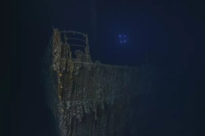 The wreck of the Titanic