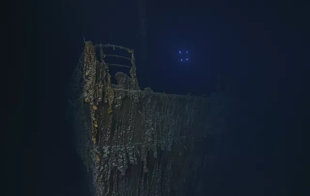 The wreck of the Titanic