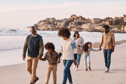 Family trip with children