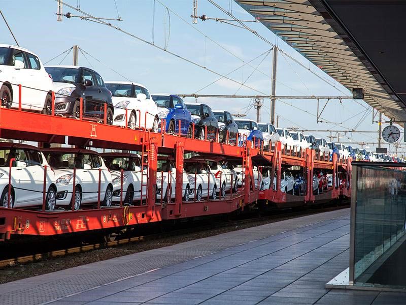Report on the rules and regulations of transporting goods and vehicles by train