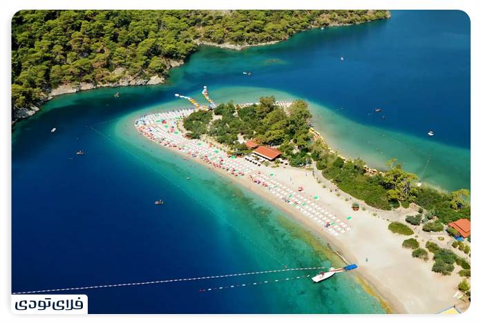 Beautiful beaches from the sights of Marmaris