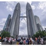 Petronas Twin Towers, one of the most famous sights in Malaysia
