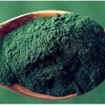 Spirulina algae powder