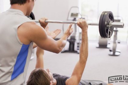 Barbell or dumbbell chest press