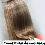 The most popular hair color 1403! Get to know the hair color of 2024