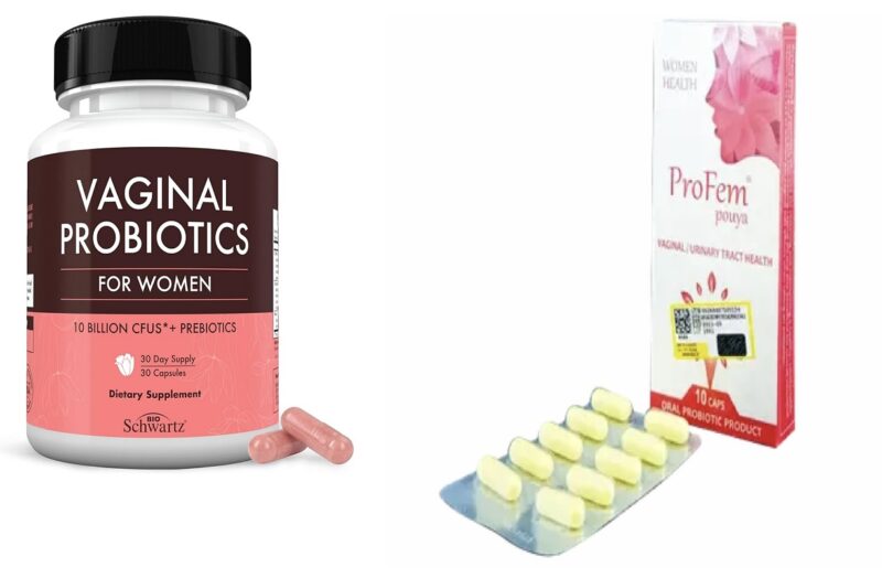 Oral and vaginal probiotic pills for vaginal infection