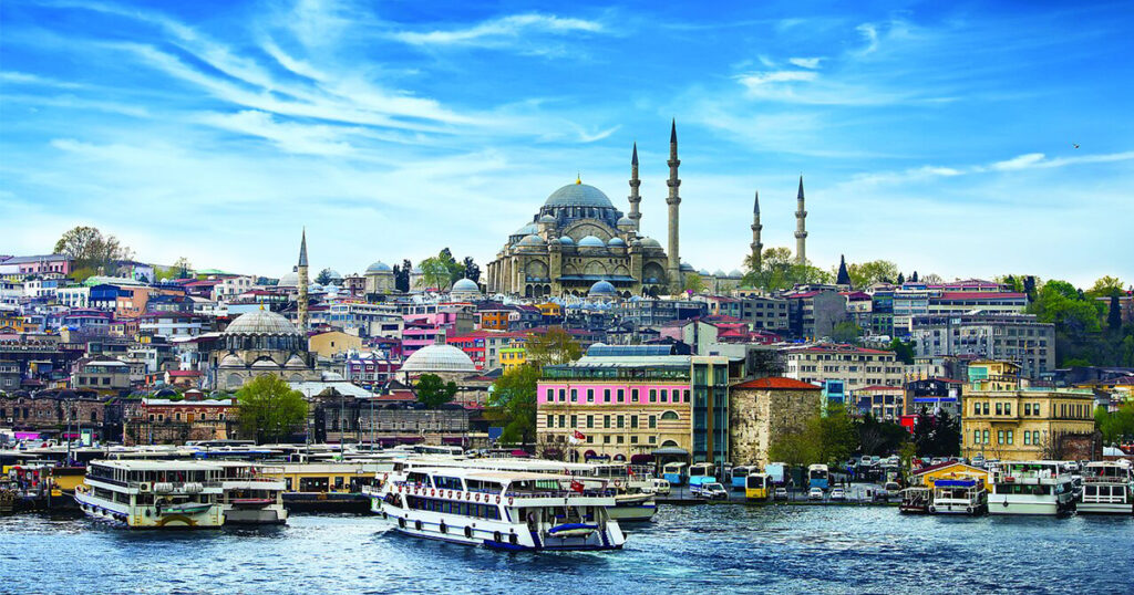 A picture of the city of Istanbul, Türkiye