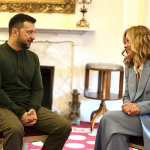 Zelensky uses Italy to