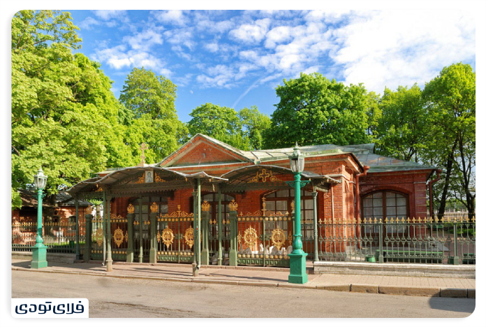 The architecture of Peter the Great's hut 