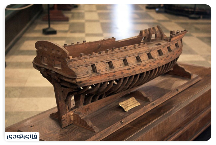 Museum objects of Peter the Great's hut