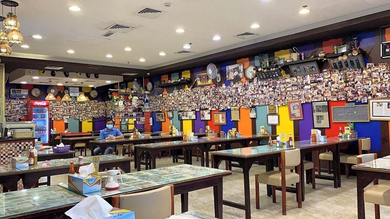 The interior of Ostad Kabab Khas restaurant in Dubai, photo source: The National website, photographer: unknown
