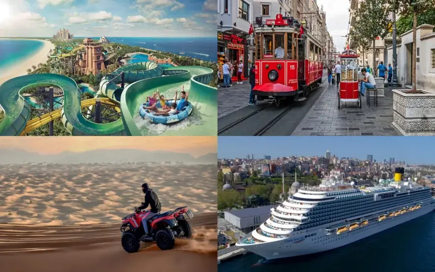 Is Dubai better or Istanbul? Should we choose Dubai or Istanbul for a trip? 6 Dubai and Istanbul entertainment