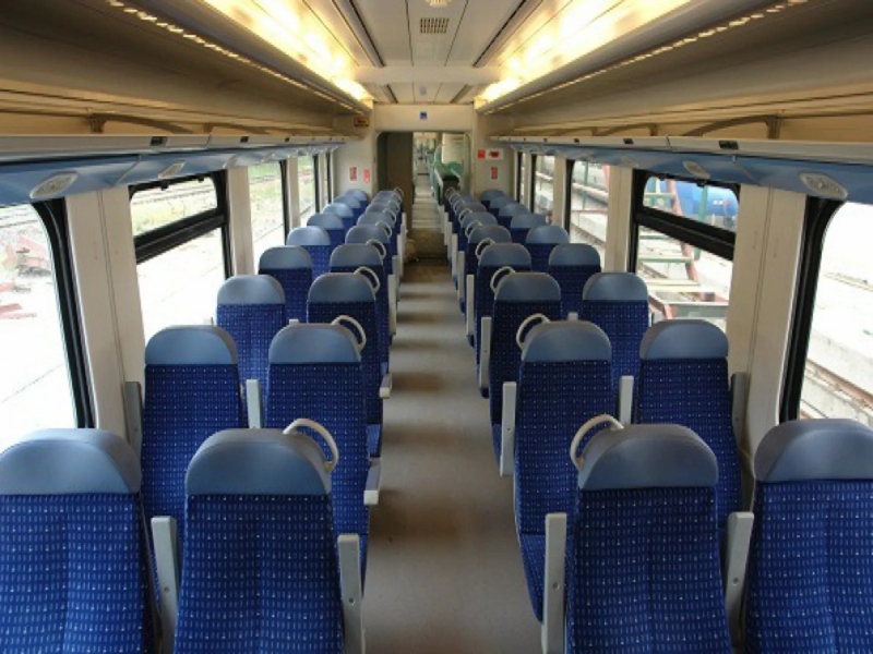 Raja's indoor train; Photo source: zoomit.ir site. Photographer: Unknown