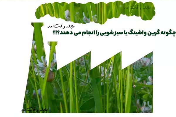 How do they do greenwashing?