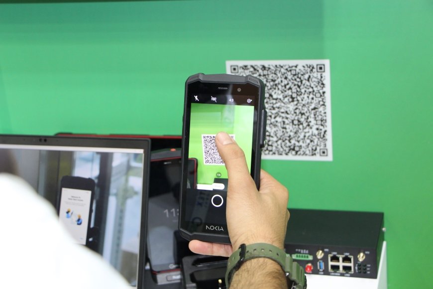 Nokia's tough phone at GITEX 2024 exhibition