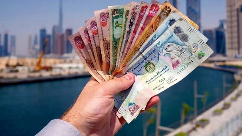 Dubai dirham banknotes; Photo source: Economy 100 website. Photographer: Unknown