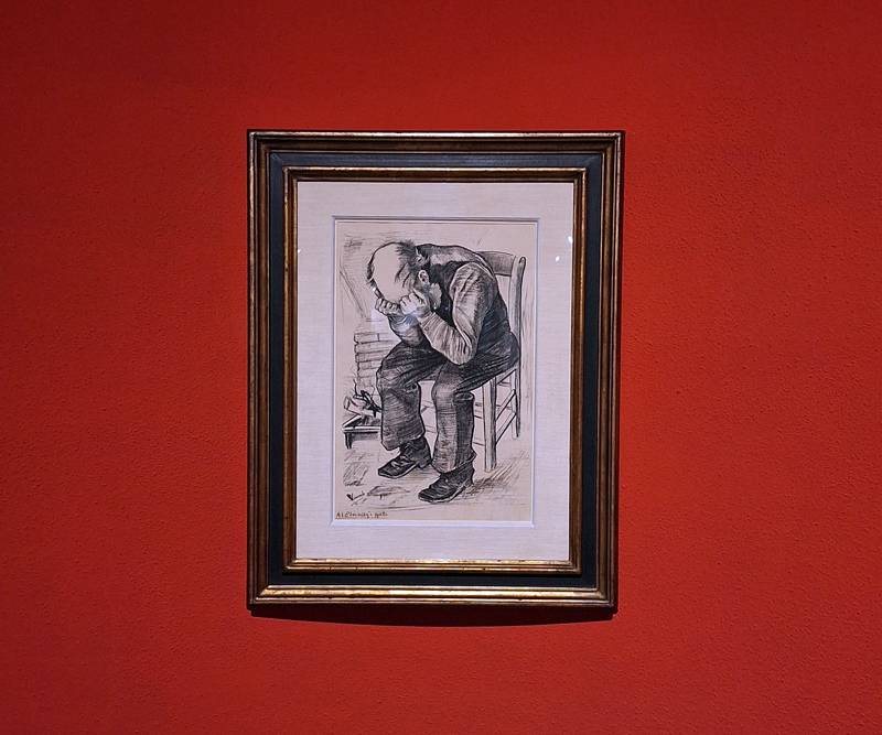 Van Gogh's work in Tehran Museum of Contemporary Art