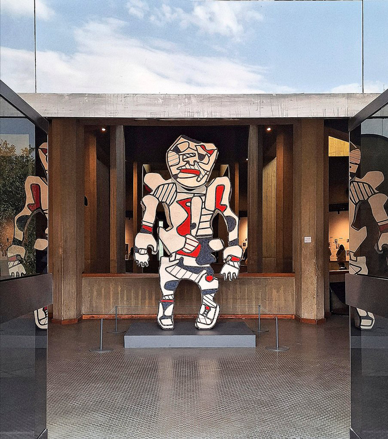 The work of Jean Dubuffet in the Museum of Contemporary Art