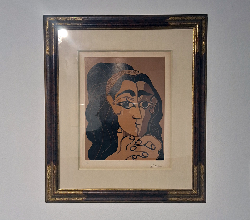 Picasso's work in Tehran Museum of Contemporary Art