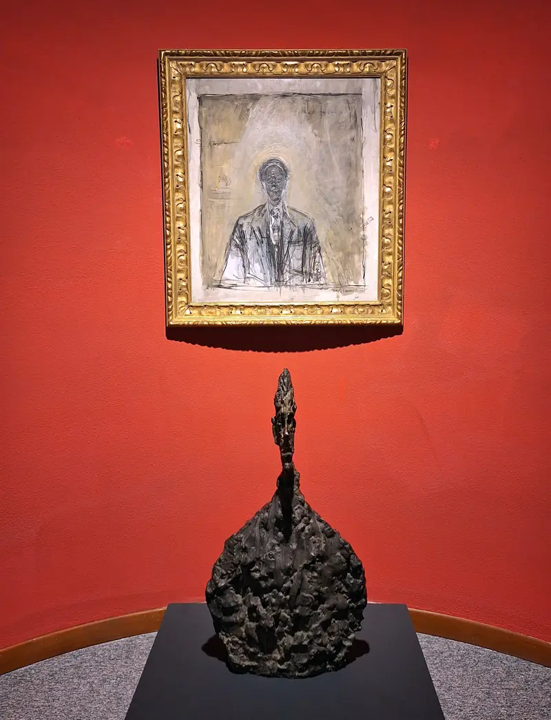 Giacometti's work in the Museum of Contemporary Art