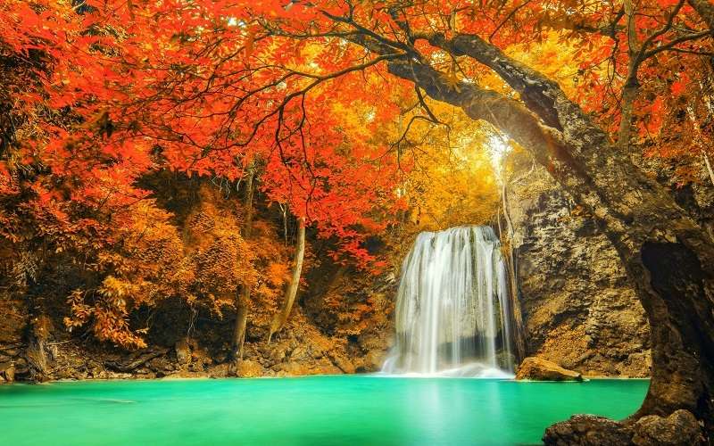   Waterfalls of Thailand in autumn; Photo source: BestPrice Travel website. Photographer: Unknown