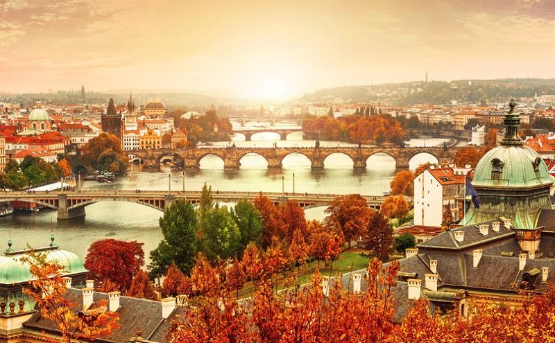   Prague in the Czech Republic in autumn; Photo source: H&Hotels Group website. Photographer: Unknown