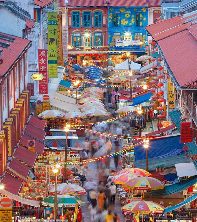 Singapore street markets