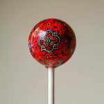 Candies with Iranian slime designs