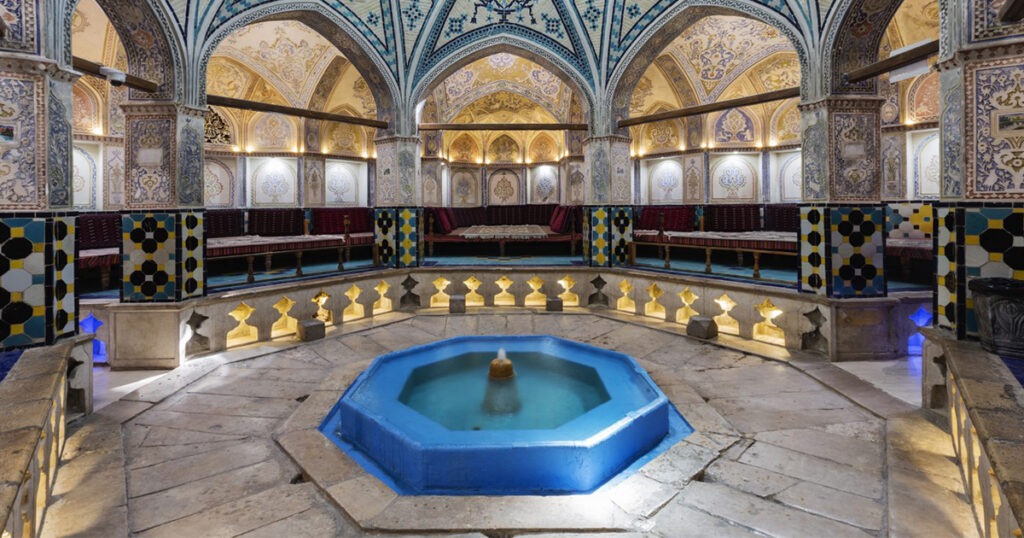 A picture of Turkish bath in Istanbul