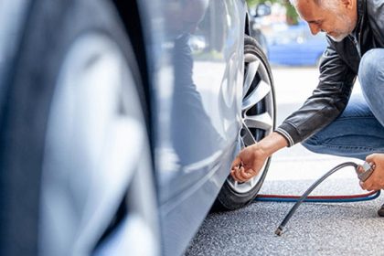 Tire inflation adjustment