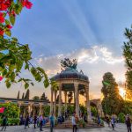 Tourists of Hafeziya, photo source: Google Map, photographer: Hamid Khoshdel