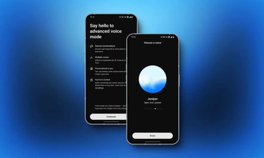 ChatGPT artificial intelligence advanced voice mode