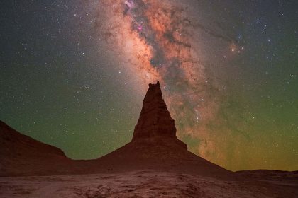 Lut Desert under the Milky Way, photo source: benjaminbarakat.com, photographer: Benjamin Barakat