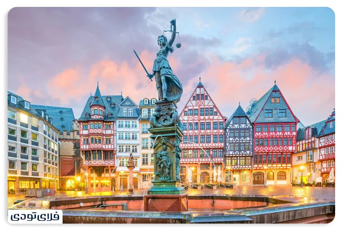 Romerberg, one of the best places to visit in Frankfurt