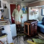 Flooding of houses in Hurricane Milton; Photo source npr.org website; Photographer: Marta Lavandier