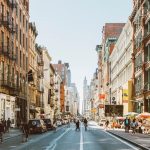 The streets of New York in