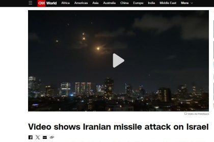 The reaction of the world media to the IRGC missile attacks on the occupied territories