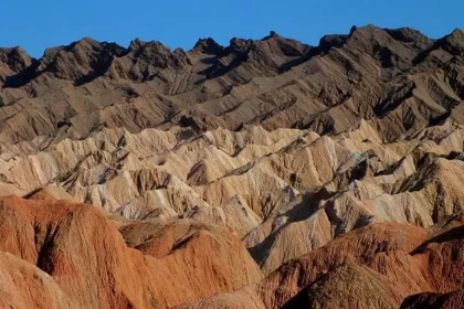 Martian mountains of Chabahar