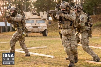 Video/ American commando forces in the occupied territories