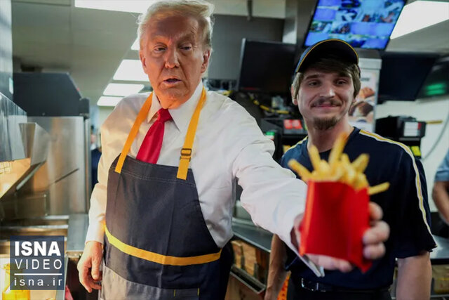 Video/ Trump reached out to McDonald's!