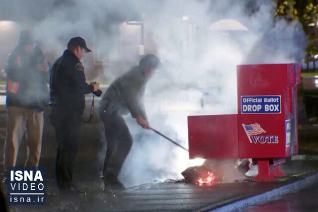 Video/Hundreds of votes for Harris and Trump were burned!