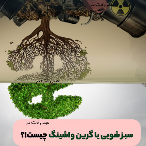 What is green washing?