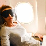 Use a sleep mask in flight