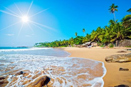 Sri Lanka coast; Photo source: kerrenalamassa.fi website. Photographer: Unknown