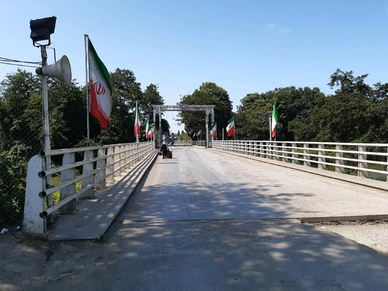 Astara border bridge; Photo source: Young Journalists Club; Photographer: Unknown