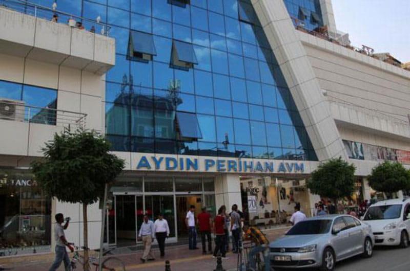 Exterior view of Aydin Parihan One shopping center