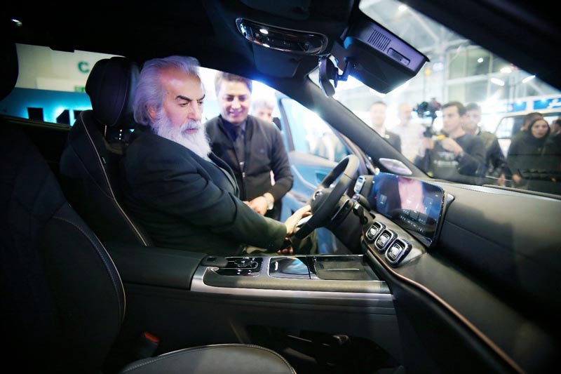 The report of the country's classic actor was present at the Lucano booth