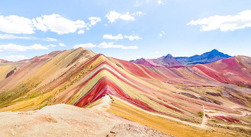 Rainbow Mountain in Peru, source: space, photographer: ViewApart