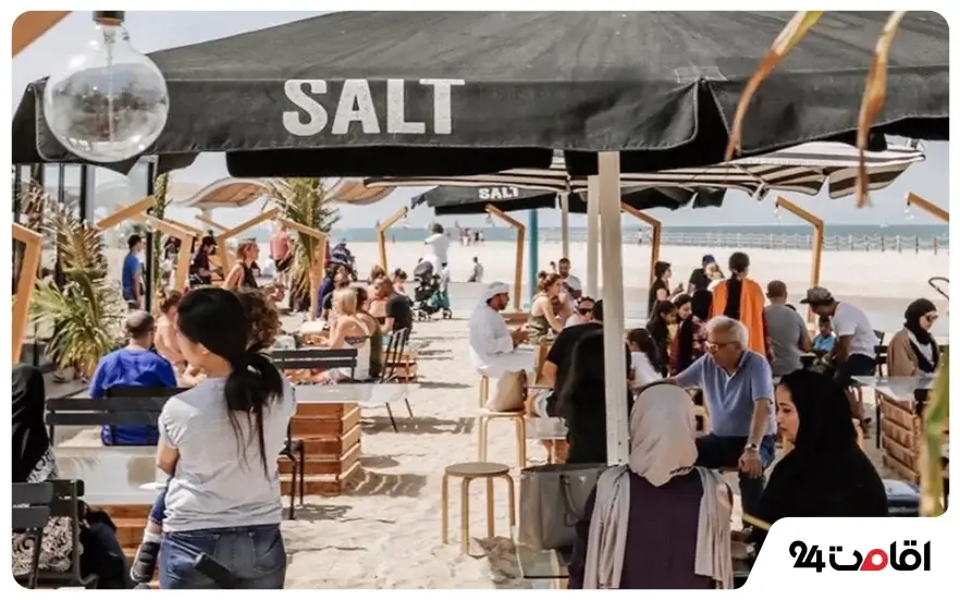  Salt Kite beach is one of the restaurants located on the Kite beach of Dubai
