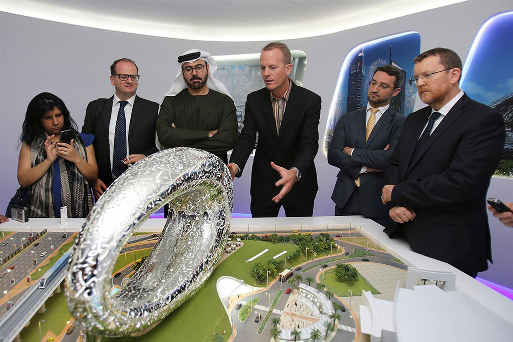 Architecture of Future Museum of Dubai